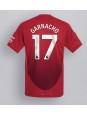 Manchester United Alejandro Garnacho #17 Domácí Dres 2024-25 Krátký Rukáv